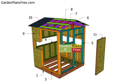 free deer blind plans 6x6